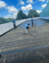Chống thấm tường bằng phương pháp lăn AC kháng tia UV bảo vệ